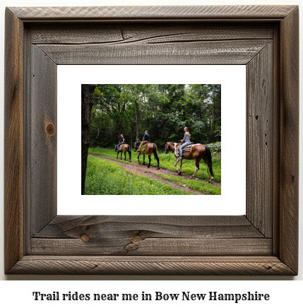 trail rides near me in Bow, New Hampshire